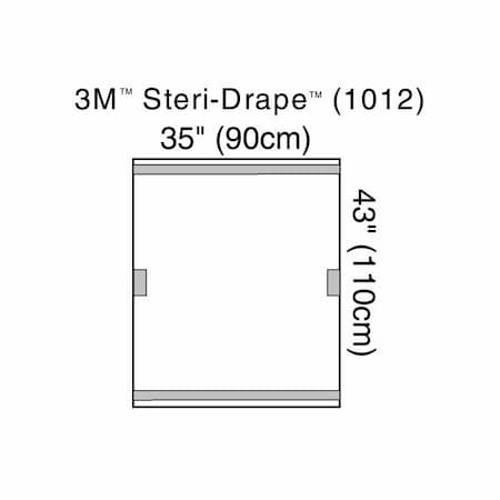 3M Steri-Drape Fluoroscope Cover 35 X 43 Inch Fluoroscopes, 40PK 1012
